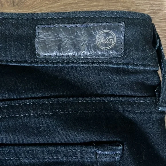 Ag Adriano Goldschmied Jeans The Stevie Slim Straight Ankle Dark Wash Size 30 - Picture 3 of 9
